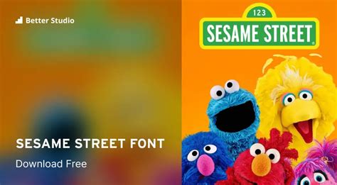 Sesame Street Font: Download Free Font & Logo