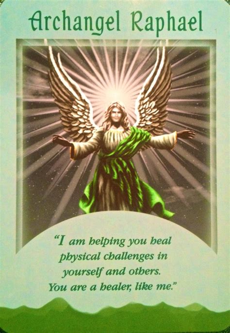 Archangel Raphael ~ Angel Of Healing – Archangel Oracle