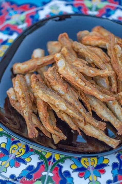 Crispy Fried Smelt Recipe - Panlasang Pinoy