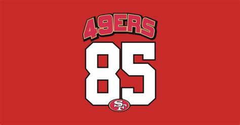 49ERS 85 GEORGE KITTLE - 49ers - Mug | TeePublic