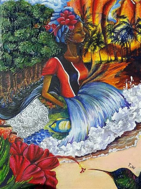 Mother Nature | Caribbean art, African american art, Trinidad culture