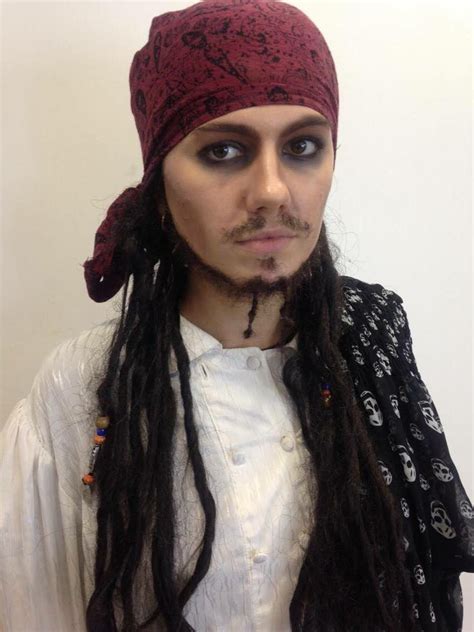 Captain Jack Sparrow | Pirates of the Caribbean | Johnny Depp | Gender change makeup | Postiche ...