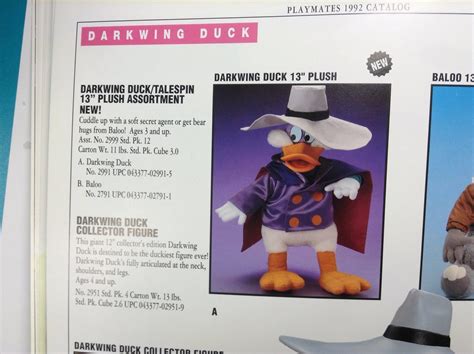 Darkwing Duck Toys from Playmates in 1994! From Mike Mozar… | Flickr