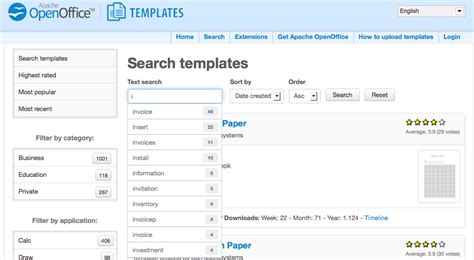 Apache OpenOffice Templates New Site - SourceForge Community Blog