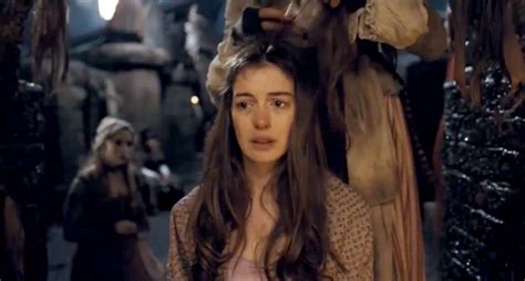 Anne Hathaway as Fantine in Les Misérables