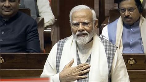 Decoding PM Modi’s Rajya Sabha address: Shock and awe for Congress ...