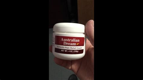 Australian dream cream for arthritis REVIEW - YouTube