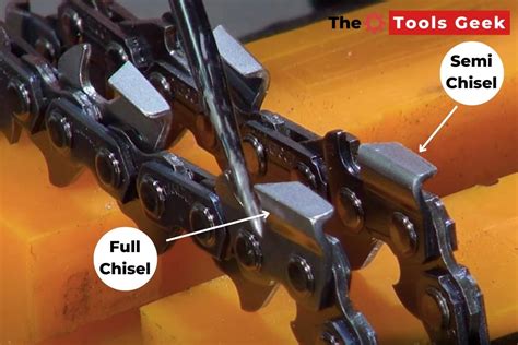 Full Chisel vs Semi Chisel- What's Their Difference? - The Tools Geek