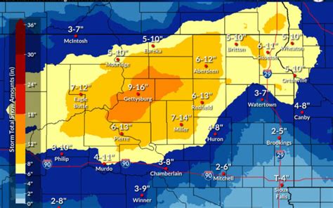 Winter Storm Watch in effect for eastern South Dakota (Audio) - Go Watertown