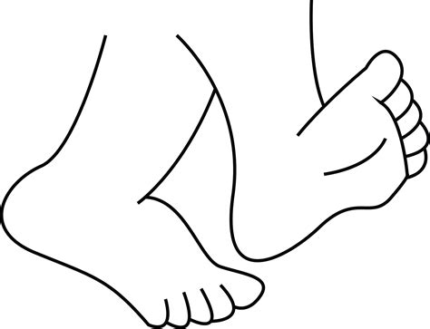 Feet Walking Drawing | Free download on ClipArtMag