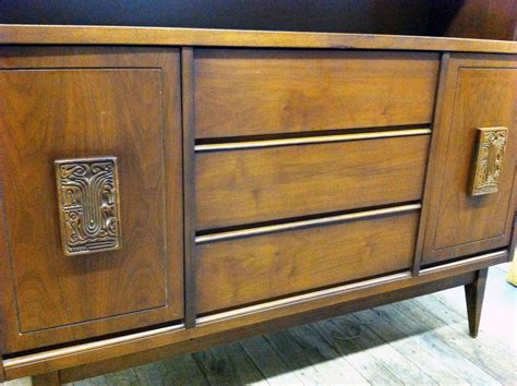 junk2funk: Mid Century Bassett Furniture Credenza Hutch