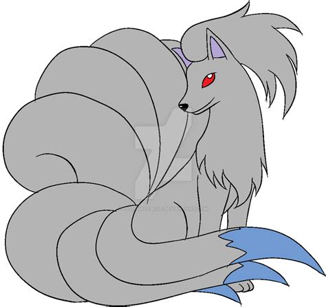 Shiny Ninetales by UlitimateBolt on DeviantArt