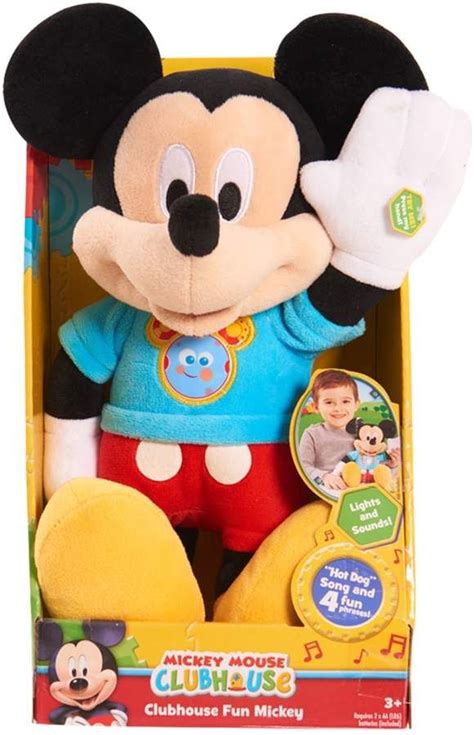 Disney's Mickey Mouse Clubhouse Fun Mickey Plush #home#FEATURES#clubhouse Disney Junior Mickey ...