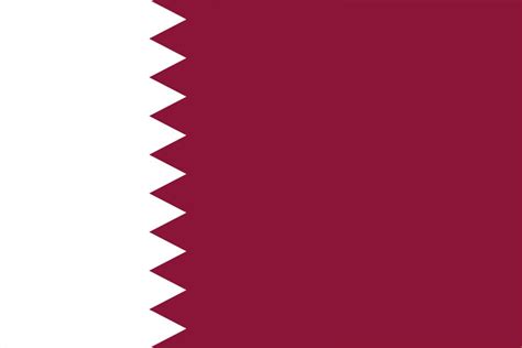 Qatar ️ | Qatar flag, National flag, Flags of the world