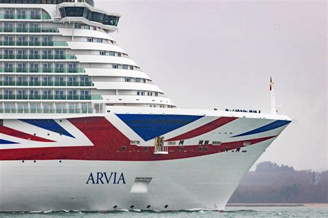 New Ship P&O Arvia Arrives in Southampton — Cruise Lowdown