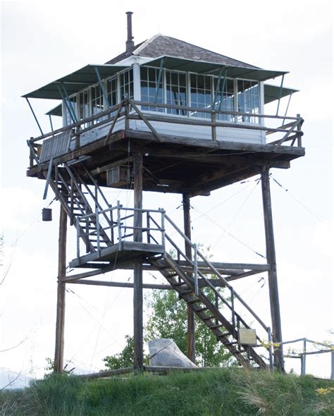 Idaho US Forest Ranger Fire Watch Tower - Comments Reviews on theboatpeople.com Rafts, Catarafts ...