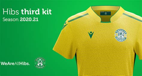 Hibernian FC 2020-21 Macron Third Kit - Todo Sobre Camisetas