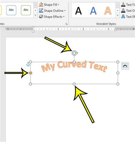 How to Curve Text in Word for Office 365 - Live2Tech