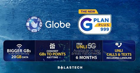 Globe launches its new GPlan Plus with FREE UNLI 5G for 6 months ...