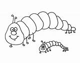 Very Hungry Caterpillar Coloring Pages  Coloring Home sketch template