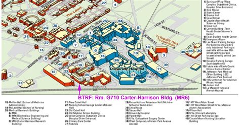 University Of Virginia Campus Map