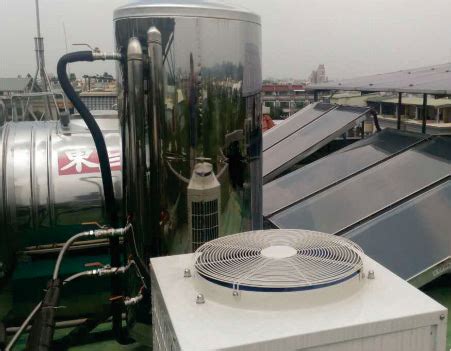 Air Source Hot Water Heat Pump vs Solar Water Heater - SPRSUN Heat Pump ...