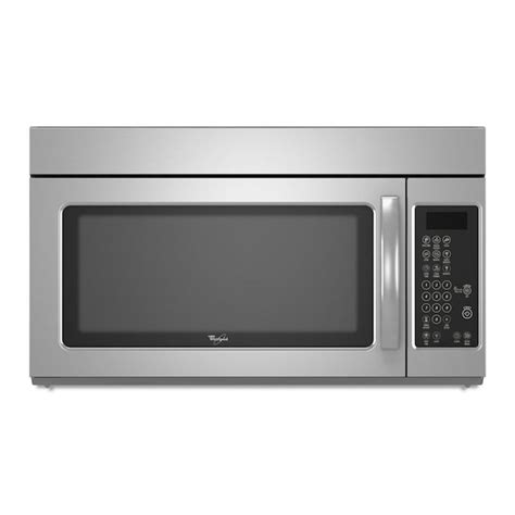 Whirlpool 1.6 Cu. Ft. Over-the-Range Microwave (Color: Stainless Steel ...