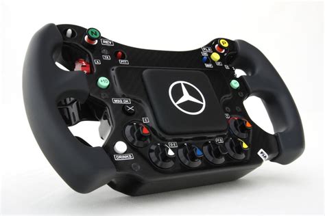 Steering wheel of the McLaren MP4-23 (2008 replica) | Steering wheel ...