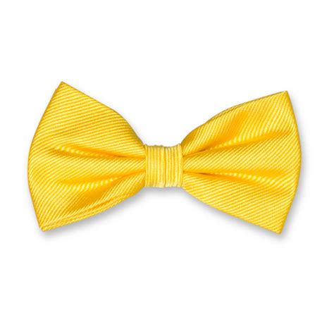 Yellow bow ties