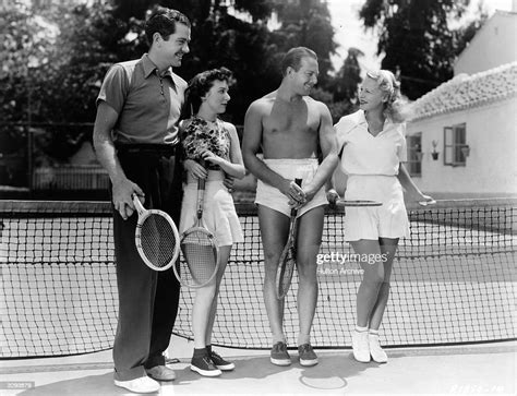 Grant Withers with his wife Loretta Young , Ralph Malone and Lyda... News Photo - Getty Images