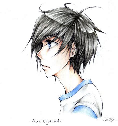 Alec Lightwood -Traditional- by Zero--Yuki on DeviantArt