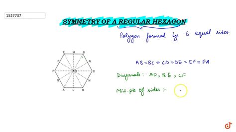 Axes of Symmetry Hexagon - KayleeaddBird