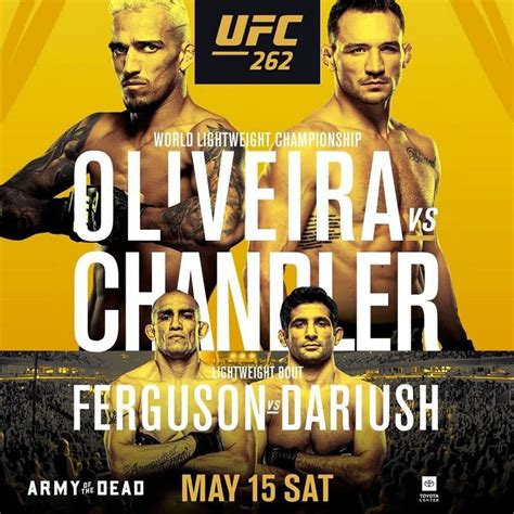 UFC 262 Preview: A New Lightweight Champ Will Be Crowned