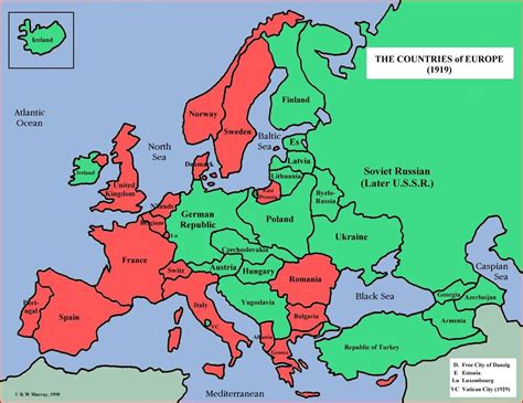 Europe 1919 : Ethnic Map Of Europe 1919 : For a moment there, i thought ...