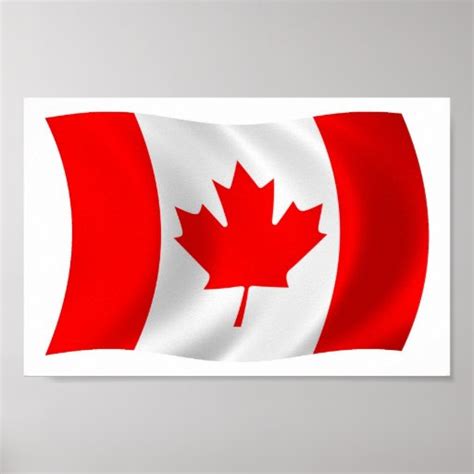 Canada Flag Poster Print | Zazzle