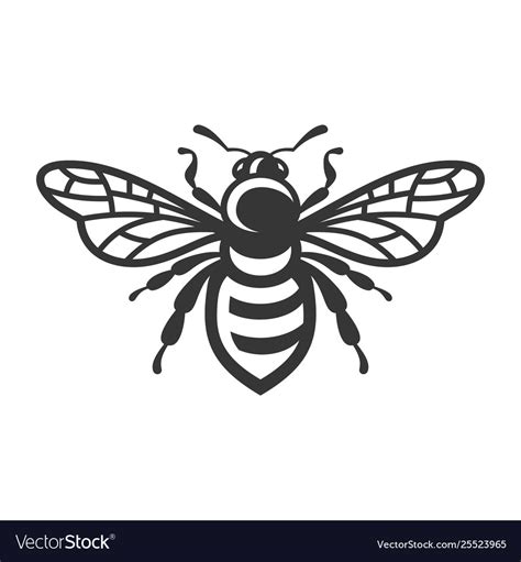 Simple Bee Svg