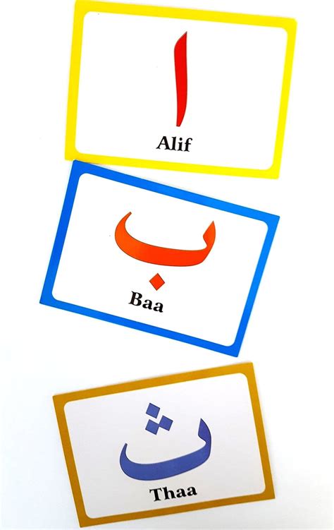 alif ba ta printable flashcard - Alan Clark