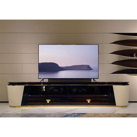 Modern design style luxury TV cabinet