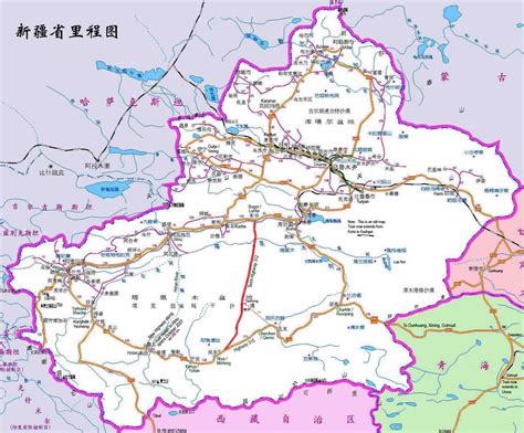 Xinjiang Map, China - Full size | Gifex