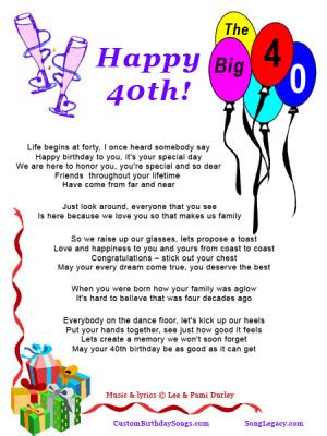 40th Birthday Quotes For Men. QuotesGram