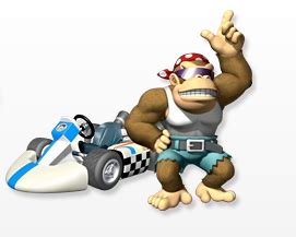 Funky Kong - The Mario Kart Racing Wiki - Mario Kart, Mario Kart DS, Mario Kart 64, and more