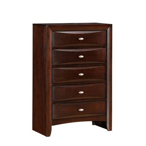 Acme Furniture Ireland Espresso Chest with Five Drawers - Walmart.com - Walmart.com