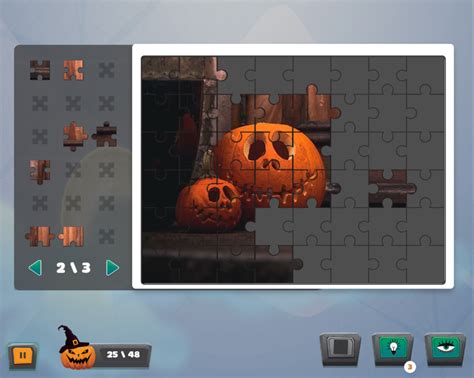 🕹️ Play Halloween Puzzle Game: Free Online Halloween Jigsaw Puzzle ...