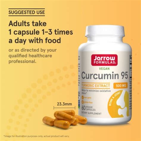 Jarrow Formulas® Curcumin Turmeric Extract Capsules, 60 ct / 500 mg - King Soopers