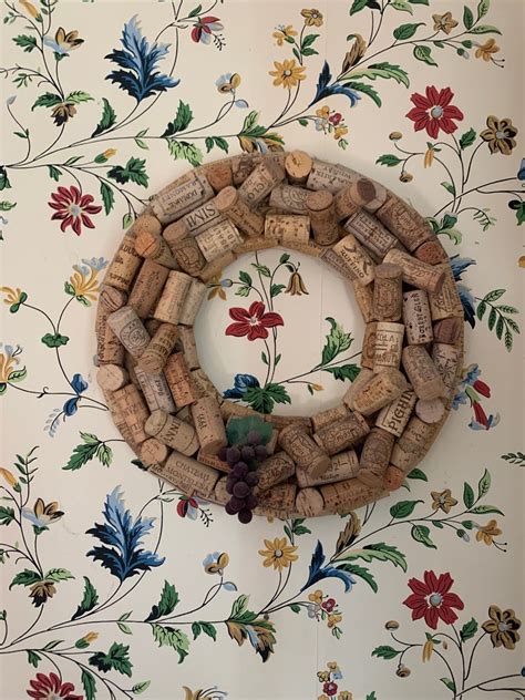 Cork Wreath - Etsy