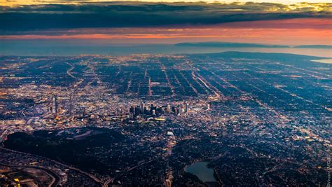 Breathtaking aerial shots of major cities