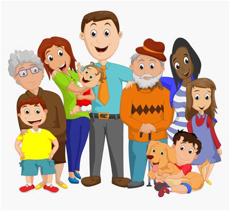 See Joint Family Drawing, HD Png Download - kindpng