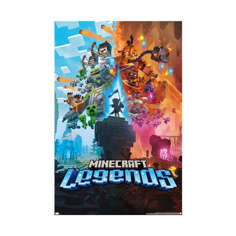 Trends International Minecraft: Legends - Key Art Poster