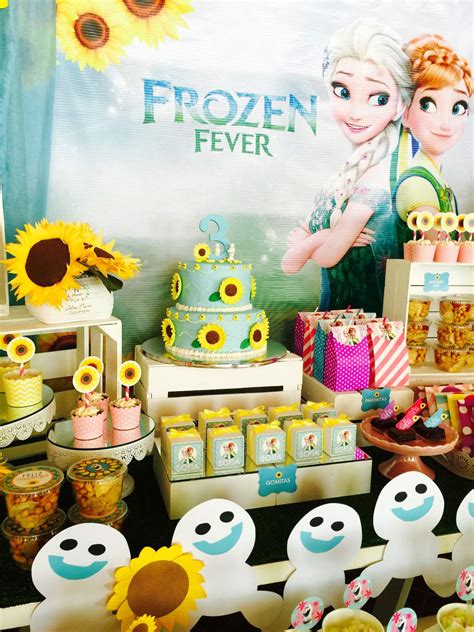 FROZEN FEVER Birthday Party Ideas | Photo 3 of 29 | Catch My Party