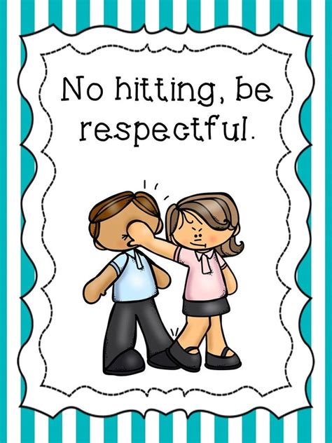 Classroom Rules Poster Printable Free